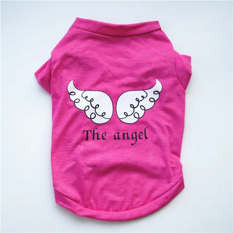 17 Style Pet Cat Costume  T-shirt Summer Vest