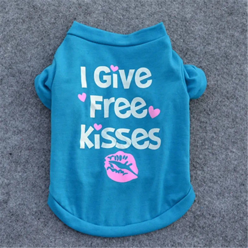 17 Style Pet Cat Costume  T-shirt Summer Vest