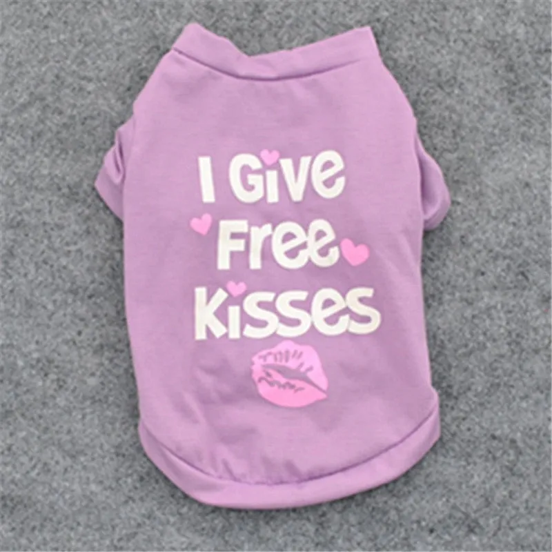 17 Style Pet Cat Costume  T-shirt Summer Vest