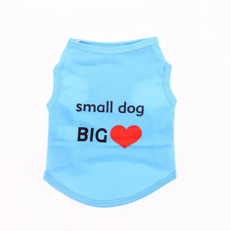 17 Style Pet Cat Costume  T-shirt Summer Vest