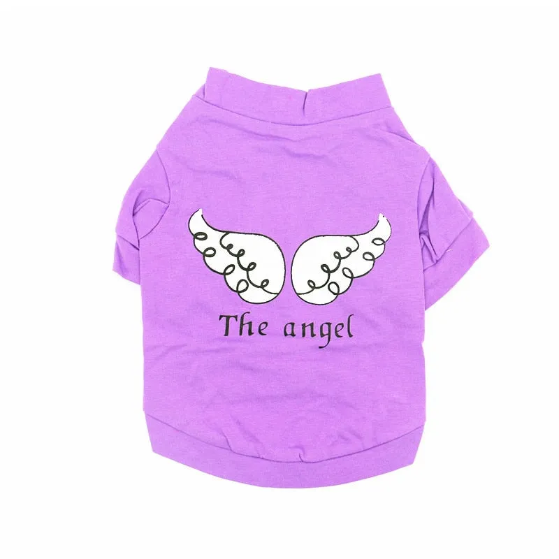17 Style Pet Cat Costume  T-shirt Summer Vest