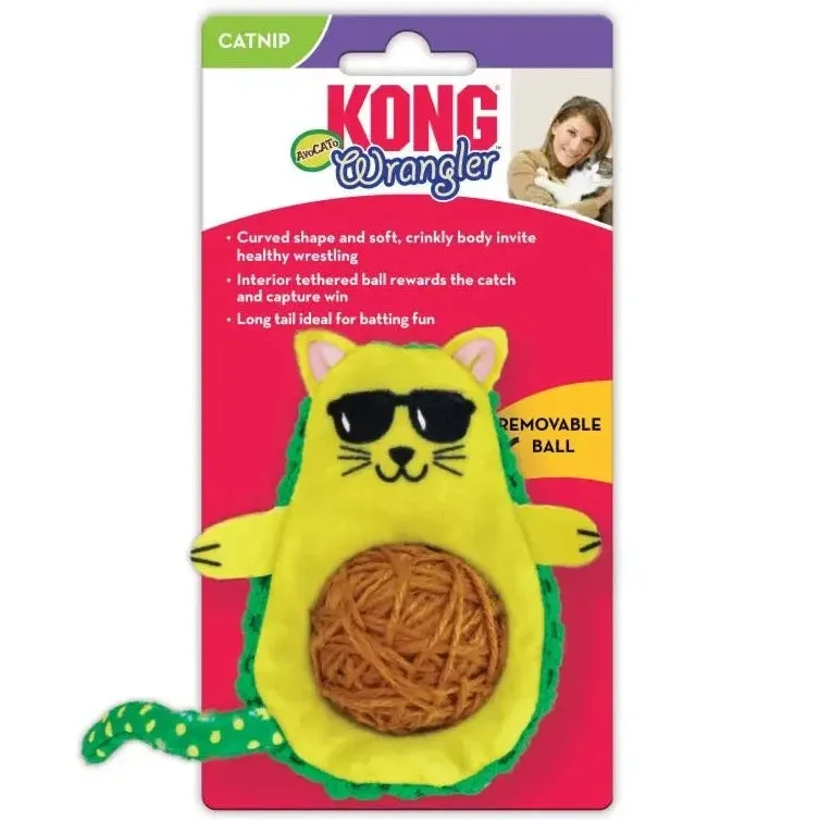 20% OFF: Kong Wrangler AvoCATo Cat Toy