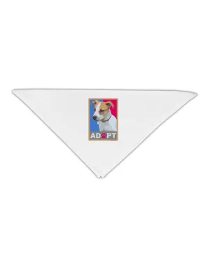 Adopt Cute Puppy Cat Adoption Adult 19" Square Bandana