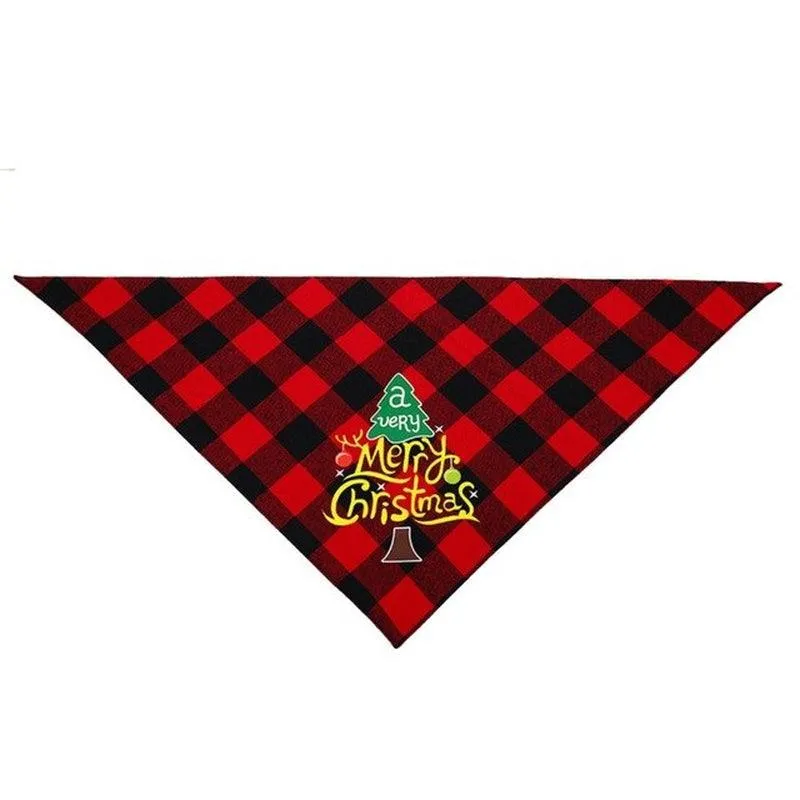 Dog Bandanas Pet Scarf Christmas Pet Triangle Bibs for Dogs Washable Bow Tie Collar Cat Dog Kerchief Small Large Dog Accessories