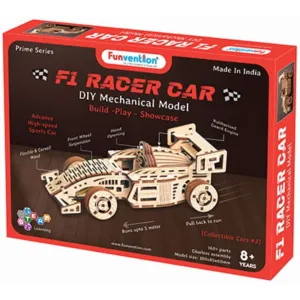 F1 Racer Car - DIY Mechanical Model
