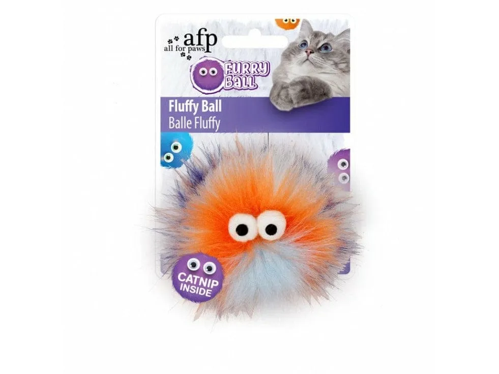 Fluffy Ball - Orange