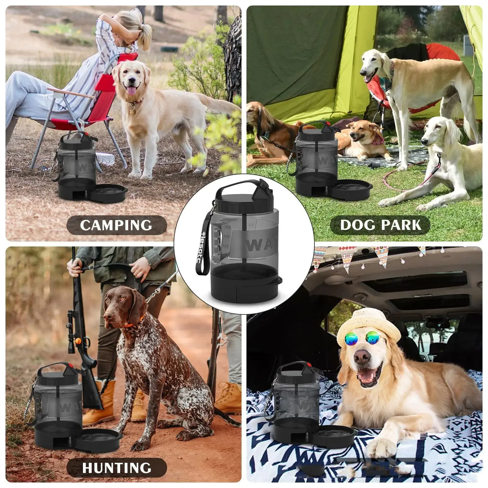 Large Capacity Dog Travel Water Bottle