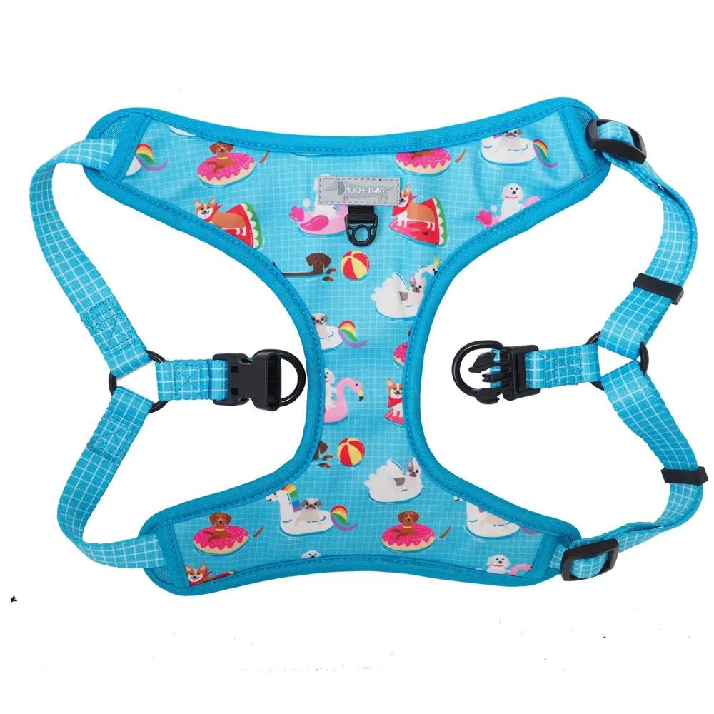 Moo Twig Pool Pawty Step-In Dog Harness