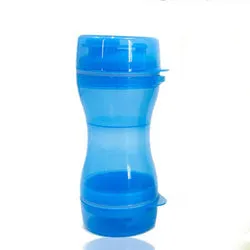 PAWS ASIA Factory Direct Sale Cheap Outdoor Multi Function Dispenser Portable Pet Water Dog Bottle