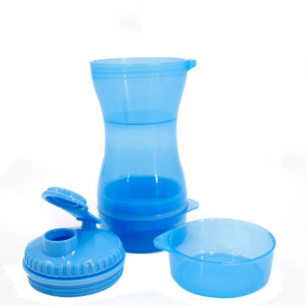 PAWS ASIA Factory Direct Sale Cheap Outdoor Multi Function Dispenser Portable Pet Water Dog Bottle