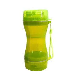 PAWS ASIA Factory Direct Sale Cheap Outdoor Multi Function Dispenser Portable Pet Water Dog Bottle
