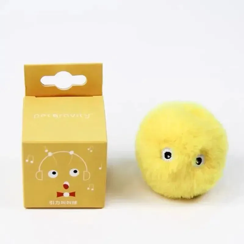 Plush Interactive Cat Toy Ball