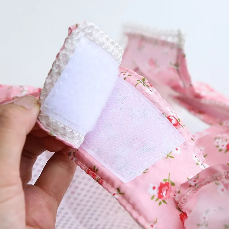 Printed Floral Dress with Harness