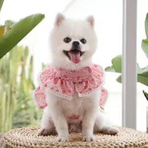 Printed Floral Dress with Harness