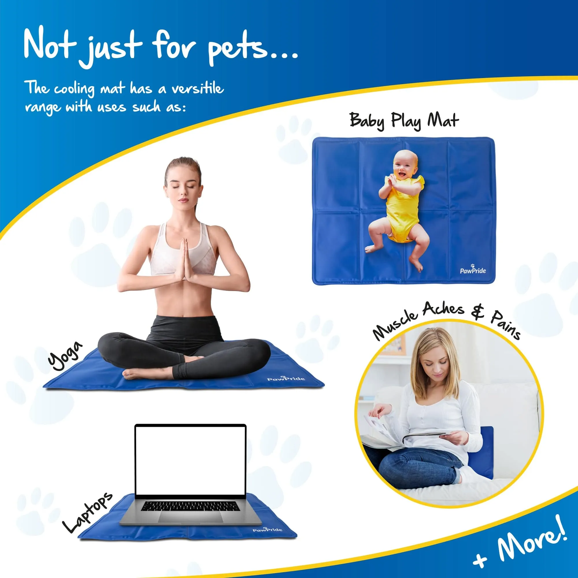 Self-Cooling Mat for Pets - Pawpride